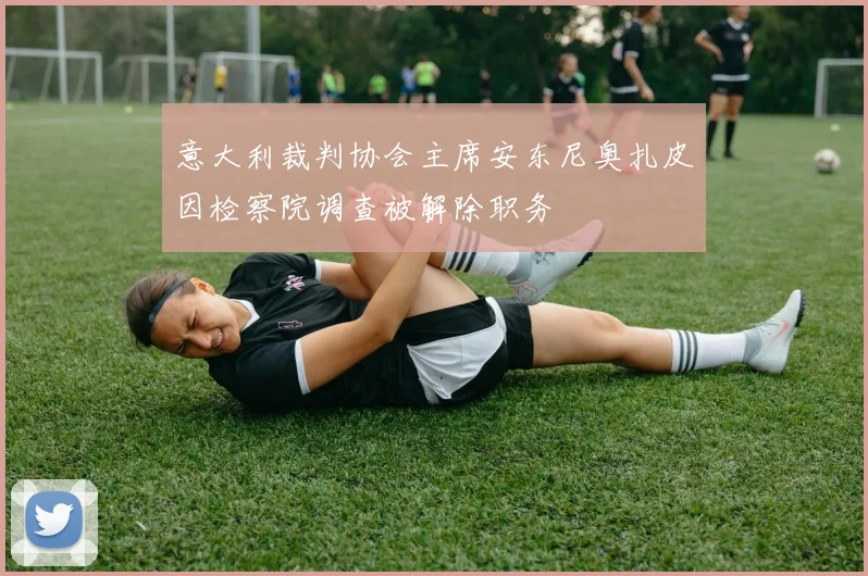 意大利裁判协会主席安东尼奥扎皮因检察院调查被解除职务